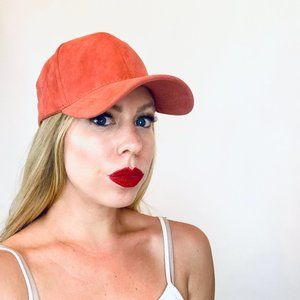 NWT Suede type hat